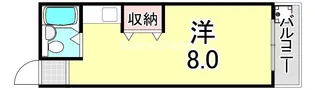 兵庫県神戸市兵庫区西多聞通1丁目【マンション】の間取り