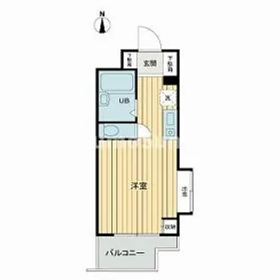 フラット16【3階】の外観