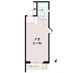 パーク・ノヴァ渋谷【5階】の間取り