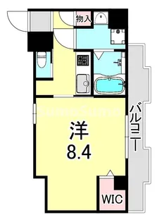 ドルチェ東甲子園【3階】の間取り