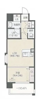 オーキッドレジデンス上呉服【5階】の間取り