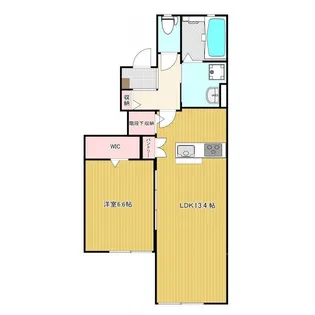 メゾンド・メルヴェーユ須磨【1階】の間取り