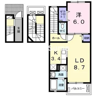 グランフローラの間取り