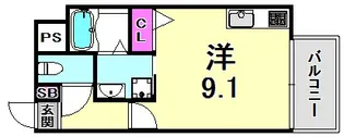 兵庫県神戸市中央区琴ノ緒町4丁目【マンション】の間取り