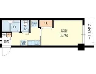 本山ヤングパレス【1階】の間取り