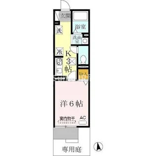 兵庫県尼崎市善法寺町【アパート】の間取り