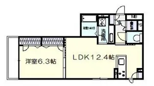 N-CUBE【1階】の間取り