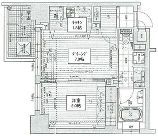 大阪府大阪市西区立売堀1丁目【マンション】の間取り