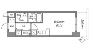 大阪府大阪市中央区安堂寺町2丁目【マンション】の間取り