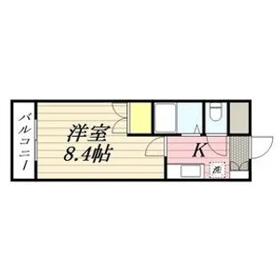 ジュネスドミール【2階】の間取り