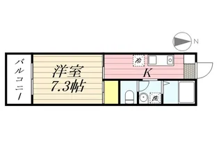 福岡県福岡市南区和田1丁目【アパート】の間取り