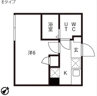 アイリス渋谷【3階】の間取り