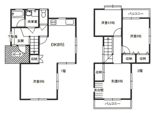 兵庫県神戸市垂水区下畑町字真田山【一戸建】の間取り