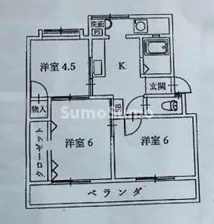 3Kの間取り画像