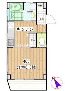東ビル【4階】の間取り