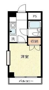 1Kの間取り画像