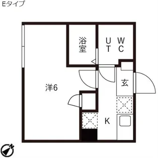 アイリス渋谷【2階】の間取り