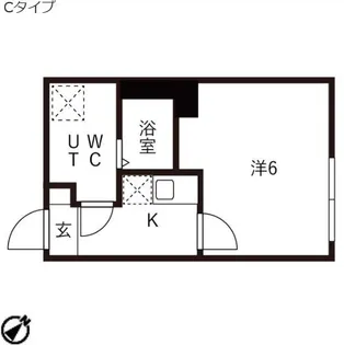 アイリス渋谷【1階】の間取り