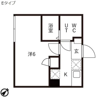 アイリス渋谷【1階】の間取り