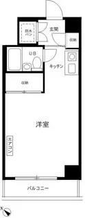 カーサ第2渋谷【4階】の間取り