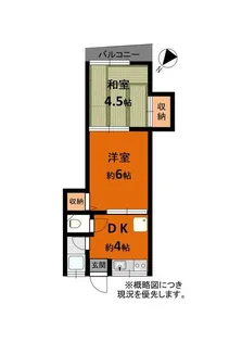 グリーンハイツ【1階】の間取り