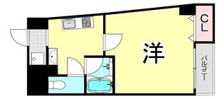 MASANI三宮【5階】の間取り