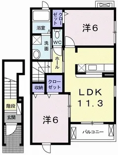 サンフレンズの間取り