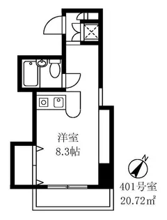 LAMEL21【4階】の間取り