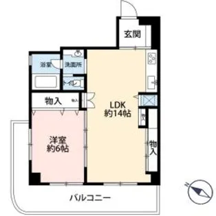 芦屋アーバンライフ【2階】の間取り