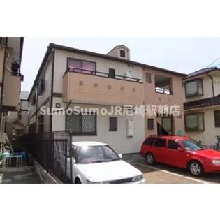 兵庫県尼崎市南武庫之荘6丁目【アパート】の外観