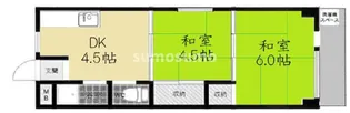 第2三和マンション【4階】の間取り