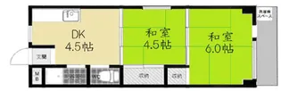 第2三和マンション【4階】の間取り