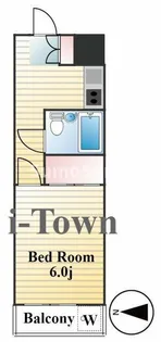 コーポハックベリー【3階】の間取り