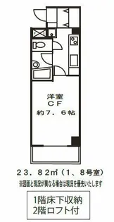 ドミール恵比寿【1階】の間取り