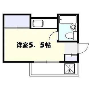 エレガンス三宿【3階】の間取り