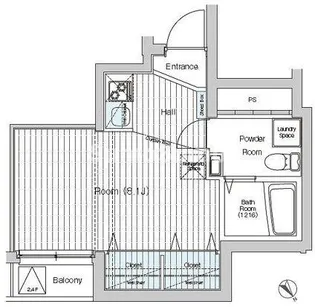 ベルグレードSY【2階】の間取り