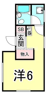 青木マンション【3階】の間取り