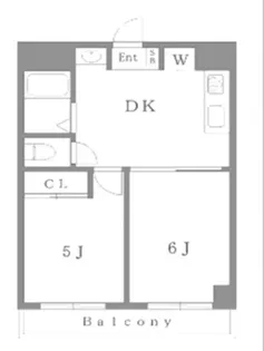 パセイオサンコー【2階】の間取り