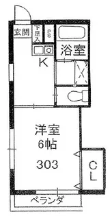 兵庫県神戸市中央区神若通6丁目【マンション】の間取り