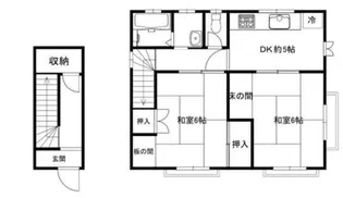 水木通住宅の間取り