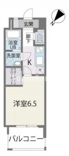 福岡県福岡市博多区千代2丁目【マンション】の間取り