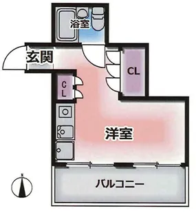 プレアール立花【4階】の間取り
