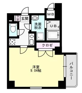 クラーレ【3階】の間取り