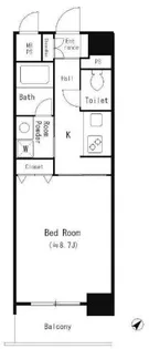 兵庫県神戸市灘区記田町3丁目【マンション】の間取り