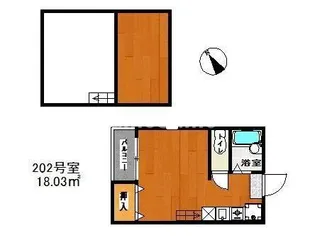 Nagiy Road【2階】の間取り