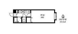 エクセル祐天寺【2階】の間取り