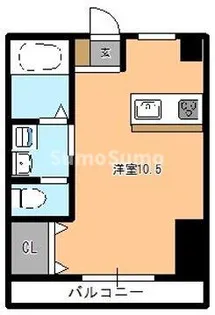 筥松ビル【2階】の間取り