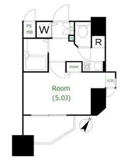 ロイヤルアメニティー池尻大橋【6階】の間取り