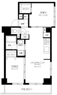 コーヅ白金台【7階】の間取り