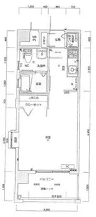 ピュアドームベイサイド博多【5階】の間取り